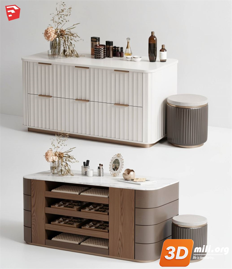Dressing Table Skp Files 